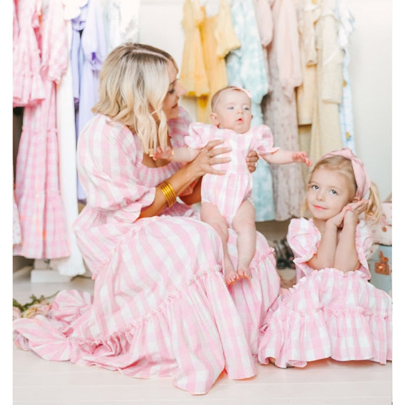 Matching Dresses Pink