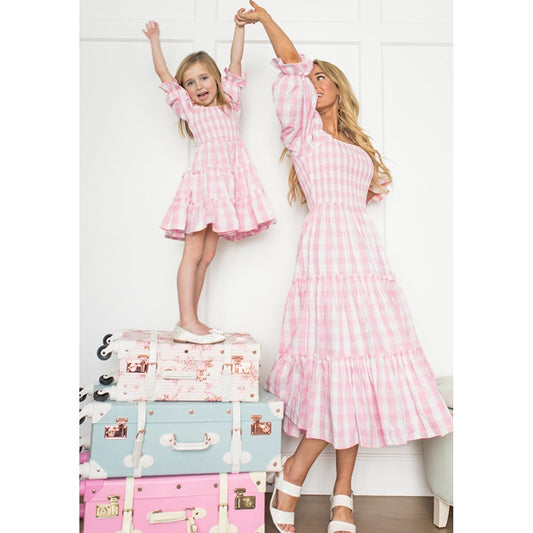 Matching Dresses Pink