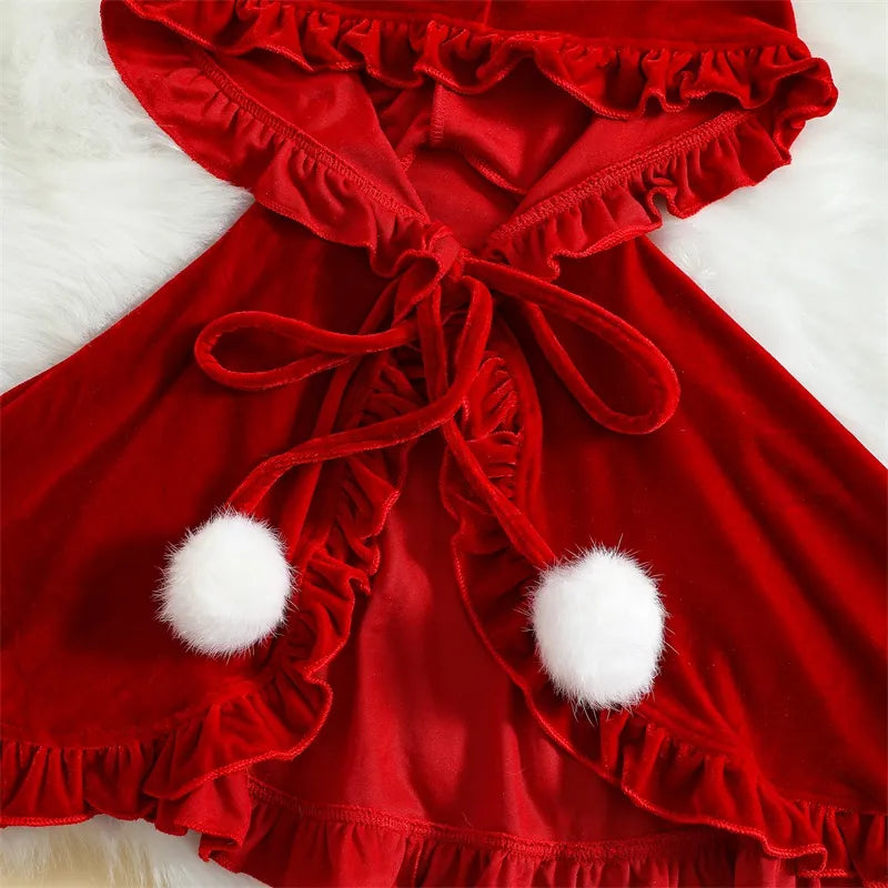 Christmas Red Cloak