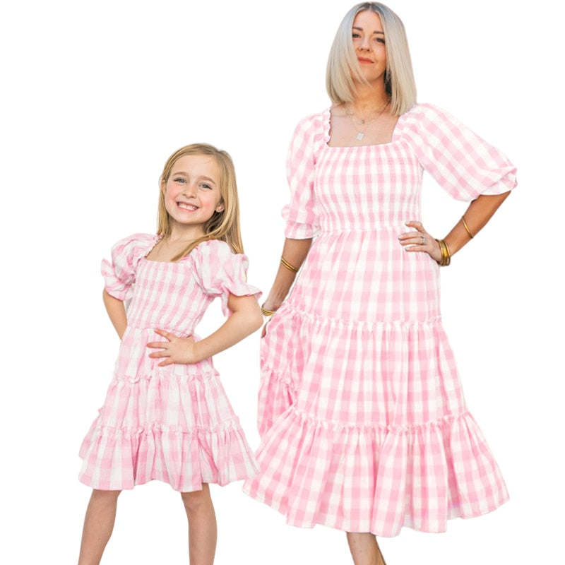 Matching Dresses Pink