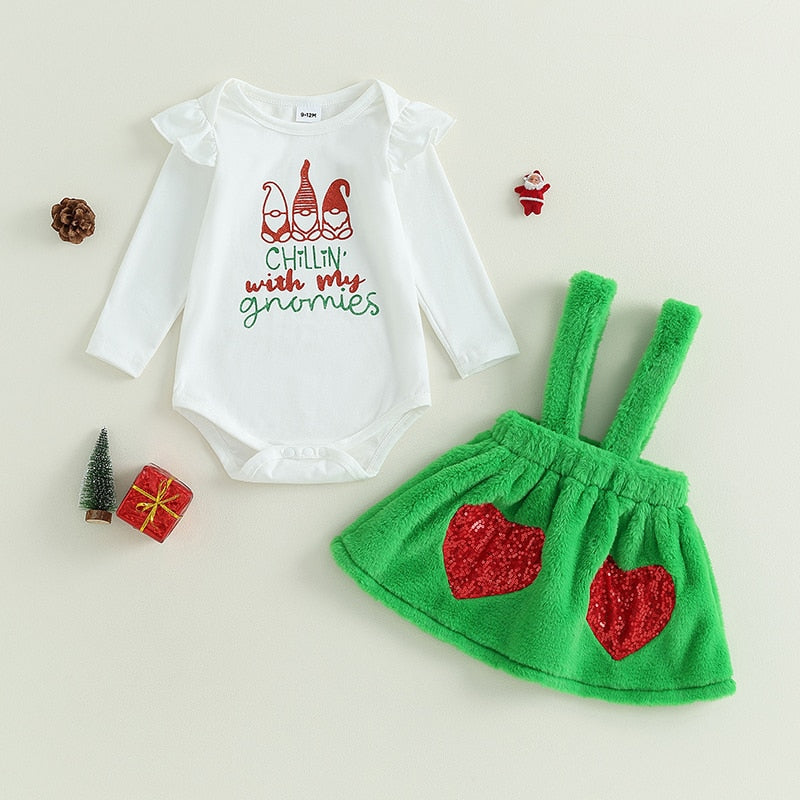 Christmas Jumpsuit Set